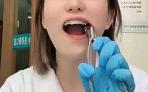 青海女牙医自己打麻药拔智齿，网友：雄鹰般的女人