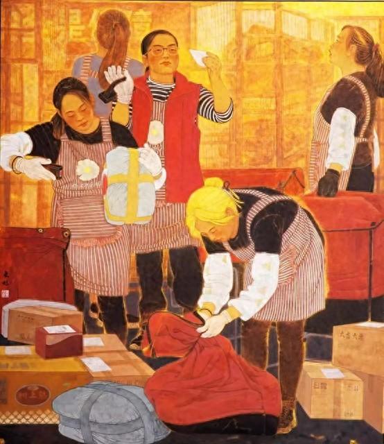 驻马店画家栗东旭、吴文杰作品入选第十二届中国工笔画作品展