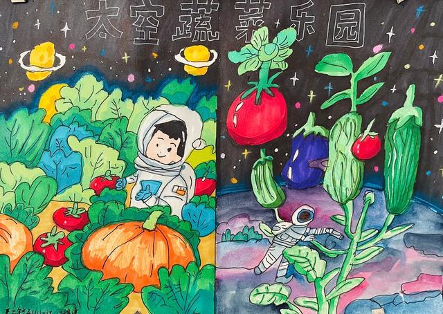 郑州市二七区兴华小学教育集团举行书画艺术展